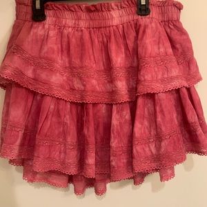 Pink Love Shack Fancy skirt